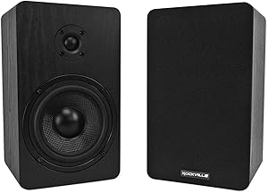 Rockville RockShelf 54B V2 Bookshelf Speakers Review