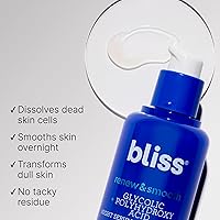 Bliss Glycolic + Polyhydroxy Acid Renew & Smooth Night Serum 1oz — image 2