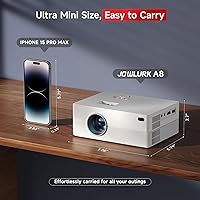 JOWLURK A8 Mini Projector — image 6