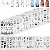 KADS 20pcs Nail Stamp Plates Set — image 1