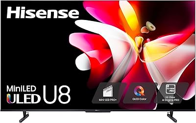 Hisense 55U8N 55-Inch U8 Series Mini-LED 4K TV