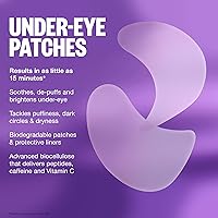 PEACE OUT Skincare Puffy Eyes Biocellulose Under-Eye Mask, 6 Pairs — image 5