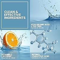 Eva Naturals Vitamin C Serum with Retinol & Salicylic Acid, 2oz — image 8