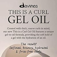 Davines This is a Curl Gel Oil 8.45oz — image 3