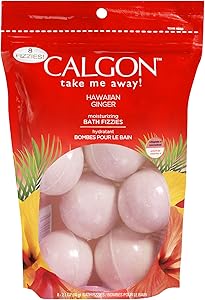 Calgon Bath Fizzies Hawaiian Ginger 8 Count Review