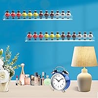 SOVQUEST Nail Polish Shelf Wall Rack 15 Inch Acrylic Organizer — image 5