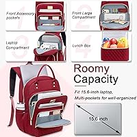 Weitars Laptop Backpack with Lunch Box Set — image 2
