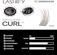 Lashify Curl 12mm Gossamer Eyelash Extensions Refill, Ash — image 3
