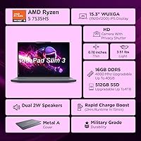 Lenovo IdeaPad Slim 3 15″ Ryzen 5 7535HS 16GB 256GB SSD — image 2