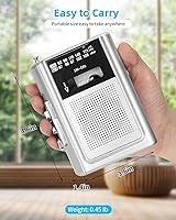 SEMIER Portable Cassette Player Recorder — image 4