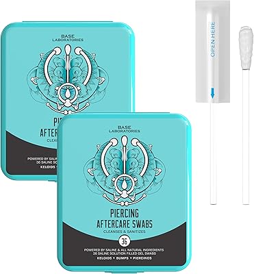 Base Laboratories Keloid Bump Removal Gel Swabs, 72 Count