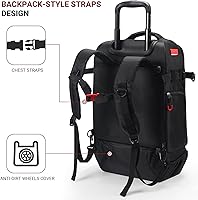 Star Cloud Rolling Backpack with Wheels 20-inch — image 5