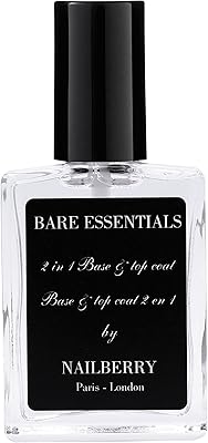 Nailberry Bare Essentials 2-in-1 Base & Top Coat 15ml