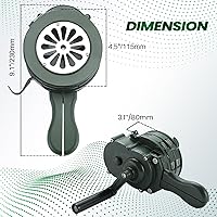 MAOPINER Handheld Air Raid Siren — image 2