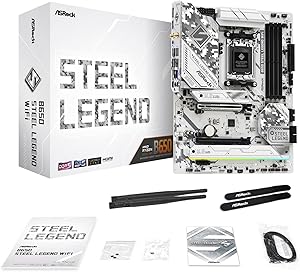 ASRock B650 Steel Legend WiFi 6E ATX Motherboard Review