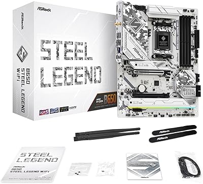 ASRock B650 Steel Legend WiFi 6E ATX Motherboard