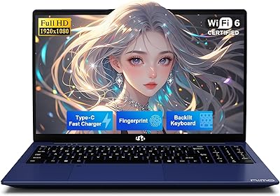 NIMO N157B 15.6″ Laptop, 16GB RAM, 1TB SSD, Intel N150