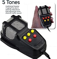 ZONETECH 80W Car Siren with PA Microphone System — image 3
