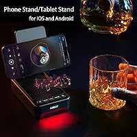 ASEAT Phone Stand with Bluetooth Speaker and LED Lights — image 3