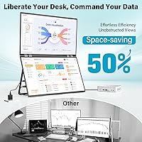 InnoView 23.8″ Dual Monitor 2K QHD Laptop Screen Extender — image 7