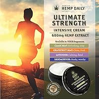 Earthly Body Premium Hemp Extract Daily Ultimate Strength Intensive Cream, 5oz — image 2