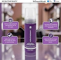 KERATHERAPY Keratin Infused Volumizing Nourishing Styling Foam, 6 fl. oz. — image 4