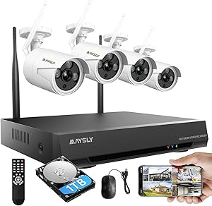 Maysly 8CH 1080P Wireless Home Security Camera System with 1TB HDD Review