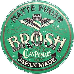 BROSH Matte Finish Clay Pomade, 4 Oz Review