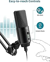 FIFINE K683A USB Desktop Microphone — image 2