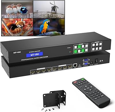 MT-VIKI 4x4 HDMI Matrix Switch
