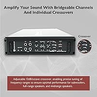 Rockville KRYPTON F2 3200W 4-Channel Car Amplifier — image 5