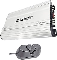 Audiobank P6001 6000W Class D Monoblock Car Amplifier — image 3