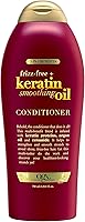 OGX Frizz-Free + Keratin Smoothing Oil Conditioner, 25.4oz — image 1