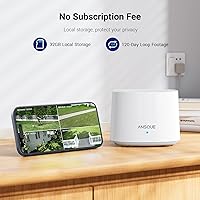 ANSQUE GU11 Solar Security Camera System — image 2