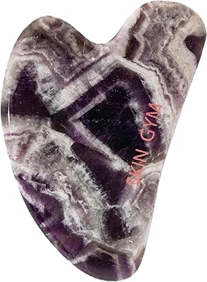 Skin Gym Sculpty Heart Amethyst Gua Sha Tool