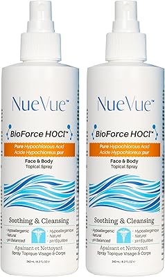 BioForce Pure Hypochlorous Acid Spray for Face & Body, 8.2oz (2-Pack)