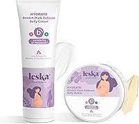 Leska Maternity Cream 2-Pack Stretch Mark Defense Belly Cream & Butter — image 1