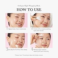 medicube Collagen Night Wrapping Peel Off Facial Mask with Jelly Brush 2.53 fl. oz. — image 5