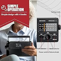 Retekess TR626 Portable AM FM Radio with Bluetooth — image 2