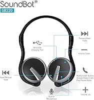 Soundbot SB221 HD Wireless Bluetooth 4.0 Sports Headphones — image 5