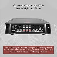 Rockville RXA-F1 1600W 4-Channel Car Amplifier — image 4