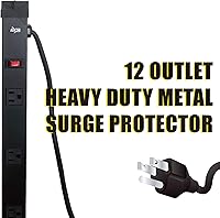 KMC 12-Outlet Heavy Duty Surge Protector Power Strip — image 7