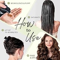 Mxvbaty Dark Brown Hair Dye Shampoo 3-in-1, 16.9 fl. oz — image 4