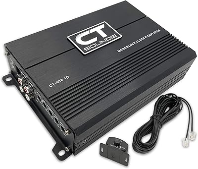 CT Sounds CT-400.1D 400W RMS Monoblock Amplifier