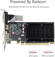 QTHREE Radeon HD 5450 2GB Graphics Card — image 2