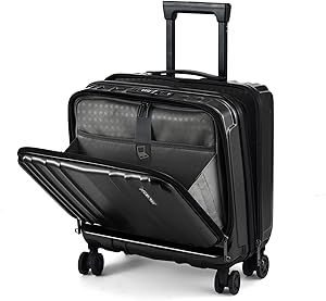 TydeCkare 16″ Carry-on Luggage with 2 Laptop Compartments Review
