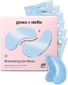 Grace & Stella Under Eye Mask (48 Pairs, Blue) Review