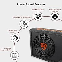 Rockville RWS12CA 12″ Amplified Powered Car Subwoofer — image 3