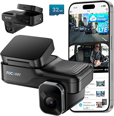 FocuWay L7 4G LTE Dual Dash Cam