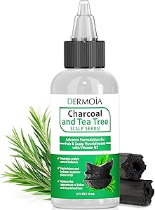 DERMOIA Scalp Serum with Charcoal & Tea Tree - 2oz Review